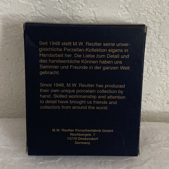 Reutter Christmas Ornament NIB Hummel Angel With Candle Lantern Porcelain Tree - Picture 2 of 6